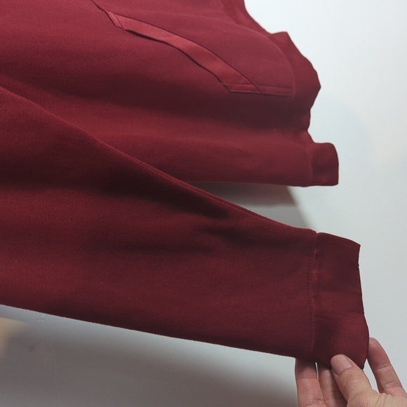 Soft Surroundings Satin Trimmed Sweatshirt - Picture 5 of 9